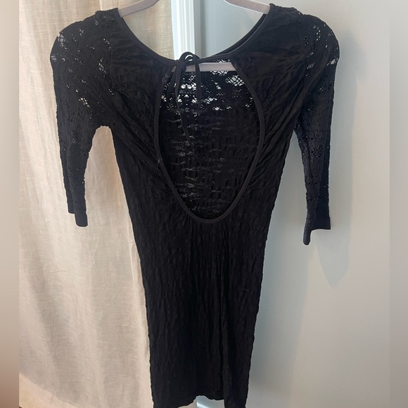 BeBe Mini Dress with Open Back - Picture 2 of 4